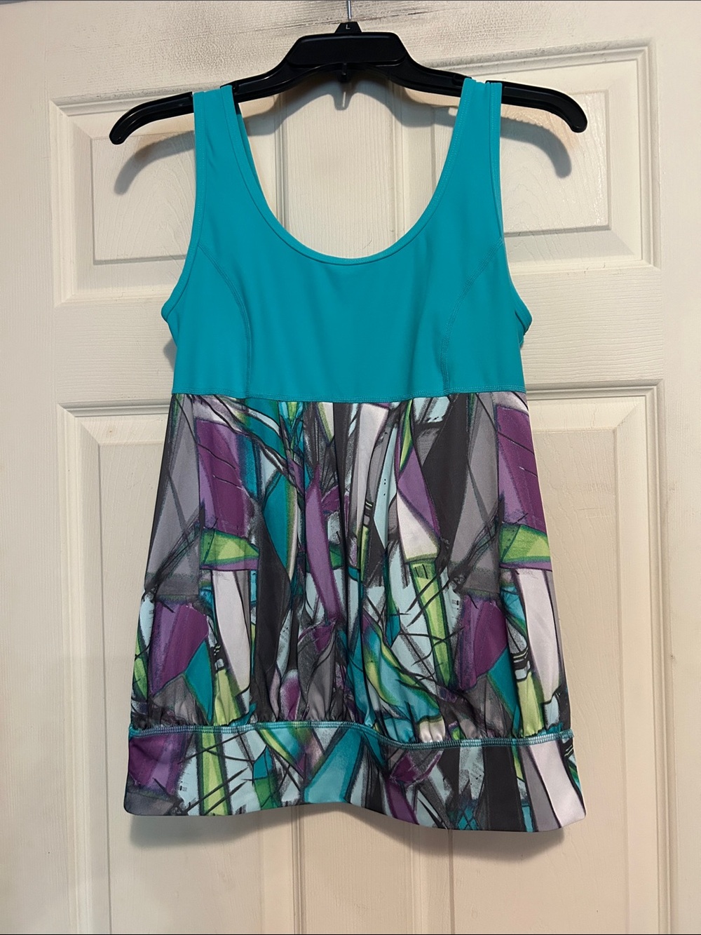 Xersion Teal Performance Tank Top Size Petite Medium